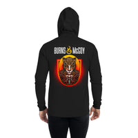 Burns and McCoy Jaguar thin Unisex zip hoodie