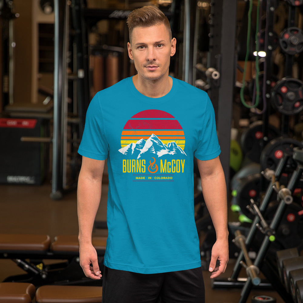 Burns and McCoy Colorado Sunset Unisex t-shirt